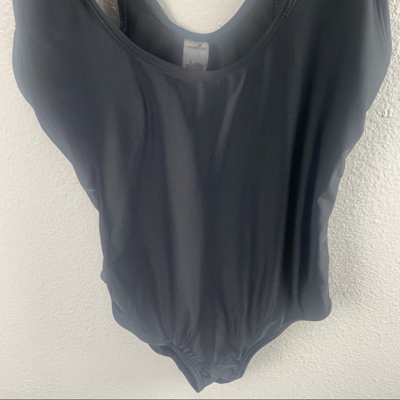 TINIBIKINI BLACK ONE PIECE SUIT WITH LACE … - Picture 4 of 5